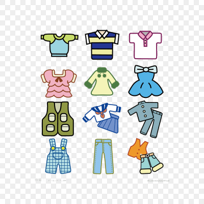 儿童衣服PNG图片下载指南 免抠素材一站式获取