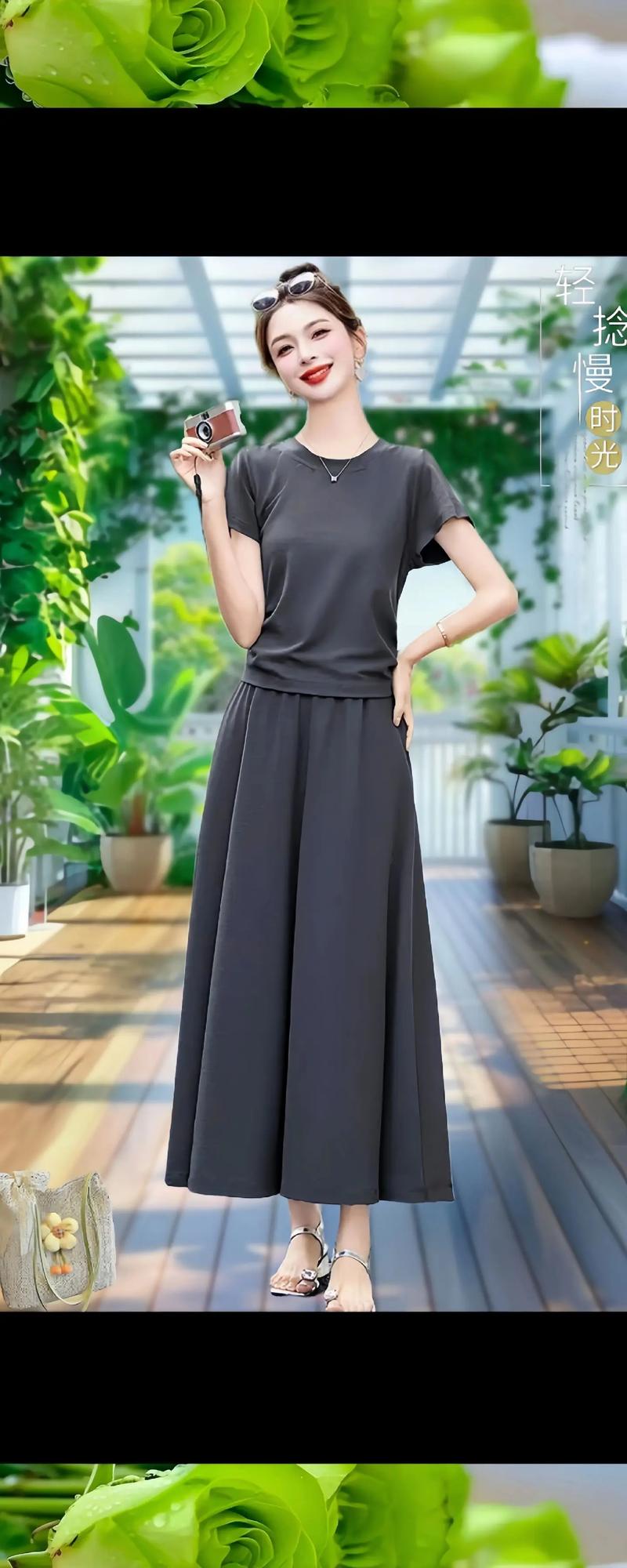 姐妹们，轻松畅享韩范儿魅力！2024年夏季服装套装闪亮登场